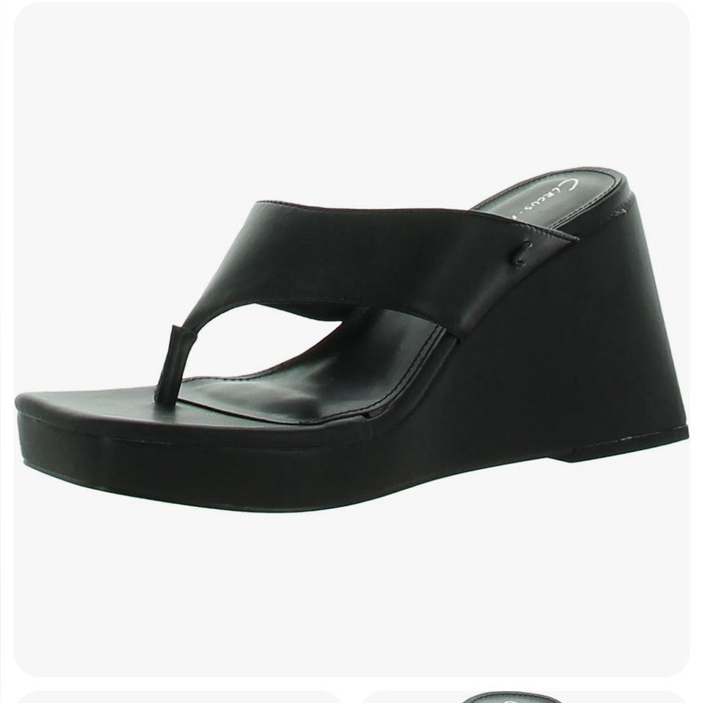 Circus by Sam Edelman Womens Moira Wedge Thong Heel Platform BHFO 8185